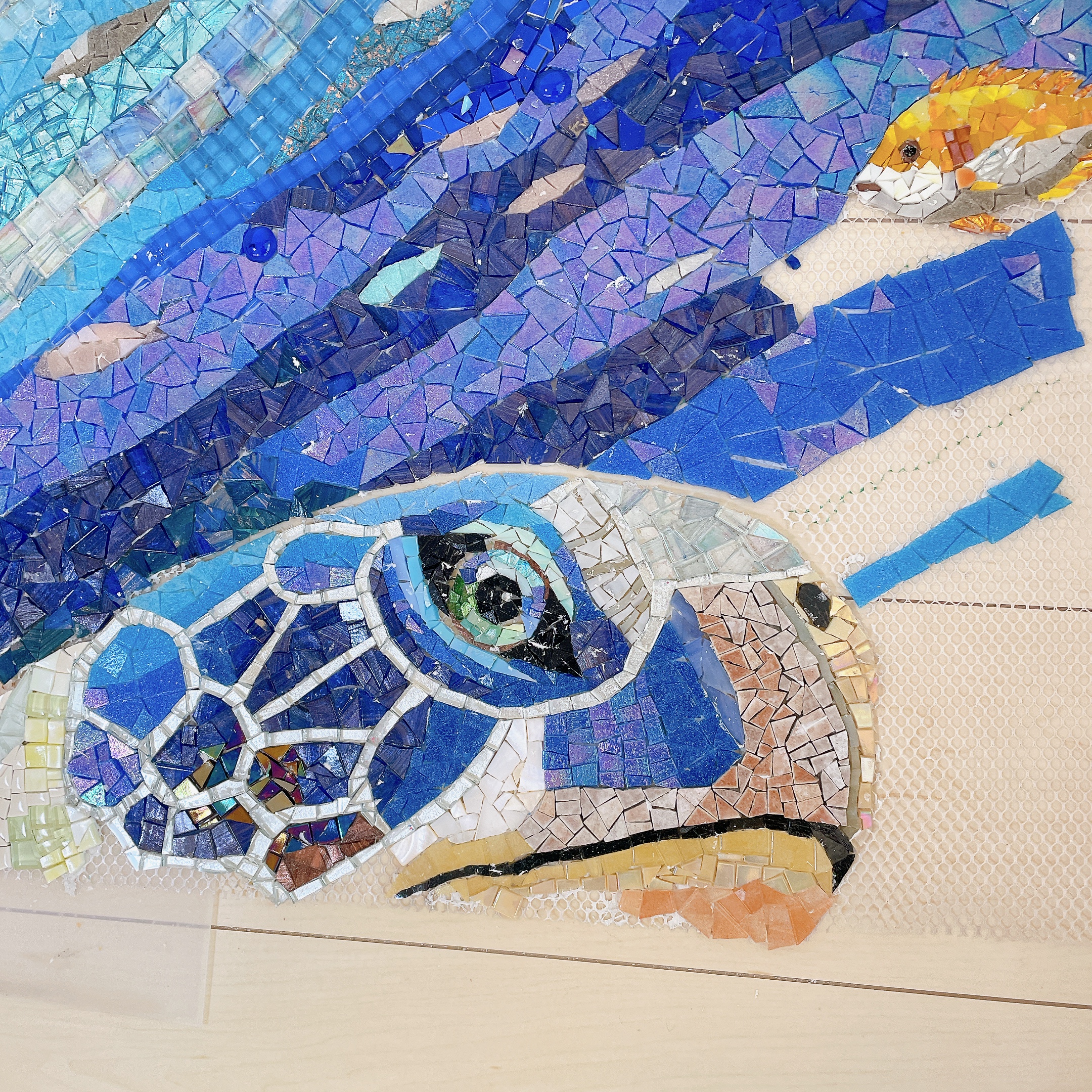 壁面アート（Guardian of the Sea ～海の守護者～）