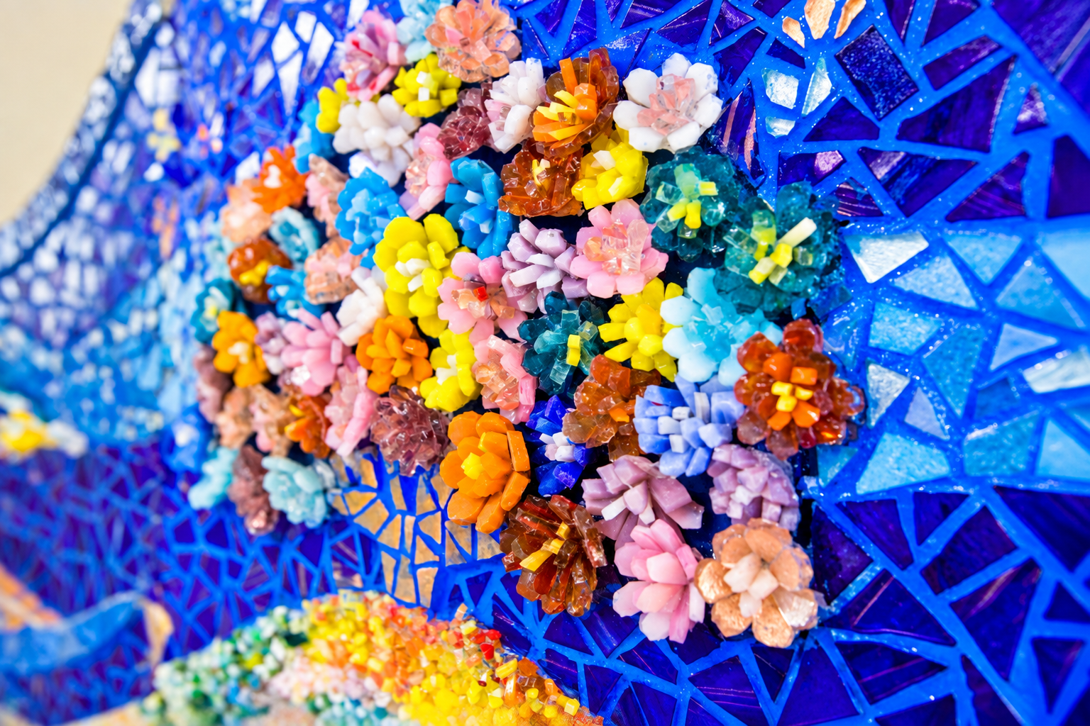 壁面波アート「ゴッホの見た景色」